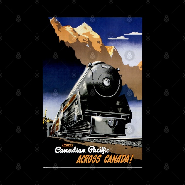 Peter Ewart 1947 - Canadian Pacific Railway -  Vintage Travel by Culturio