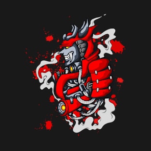 Samurai robotic body T-Shirt