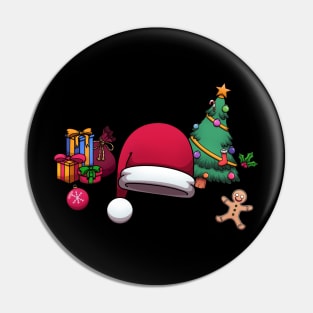 Christmas Elements Pin