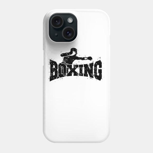 Boxing with Boxer - Vintage Fight Shirt Phone Case by Nowhereman78