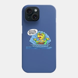 Where my background Merggles?! Phone Case