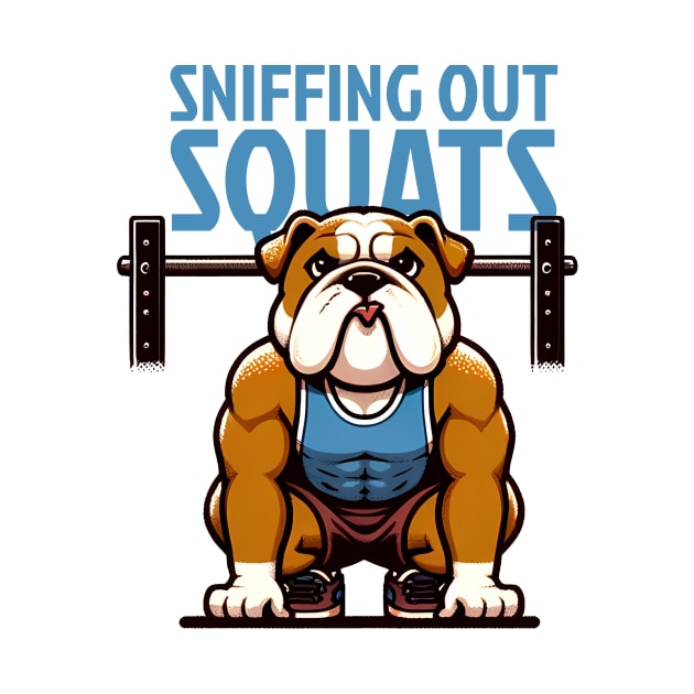 Sniffing Out Squats: English Bulldog Edition by Purrformance Wear