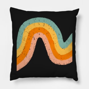 Retro Swirl Pillow