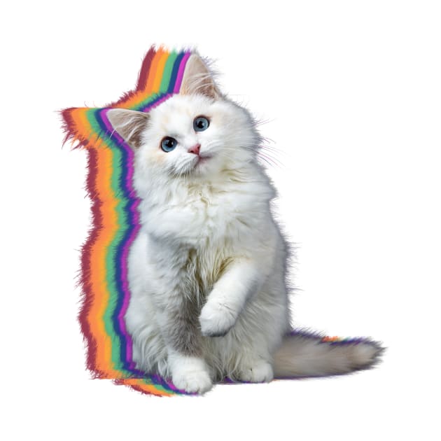 Rainbow cat by ToMoL-Official