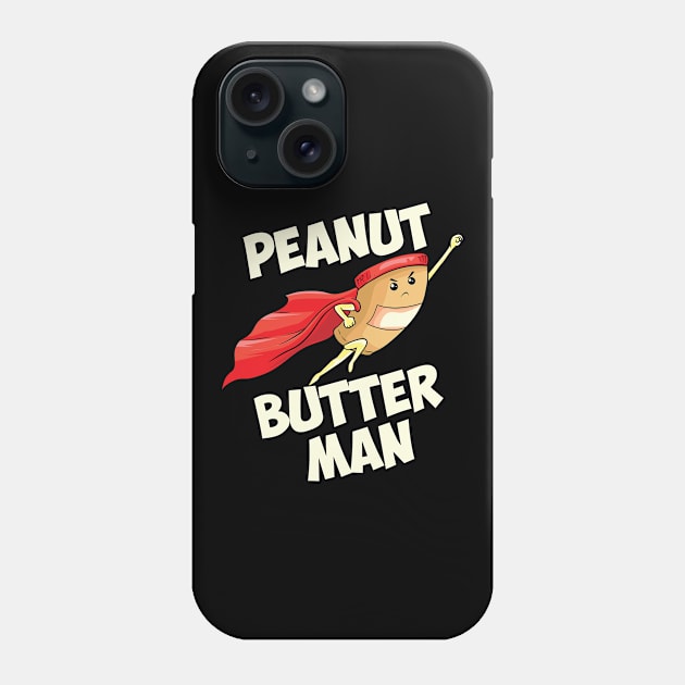 Peanut Butter Man Funny Halloween Costume Phone Case by dennex85