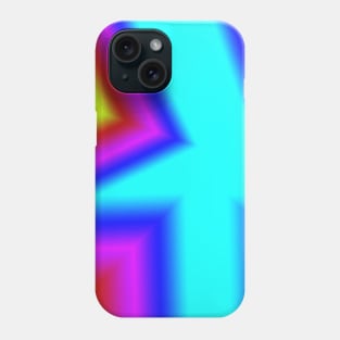 multicolored texture gradient Phone Case