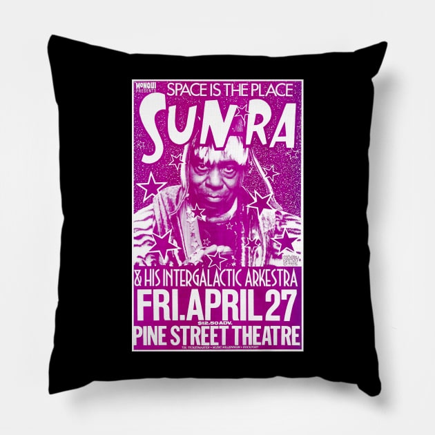 Sun Ra Pillow by Scum & Villainy