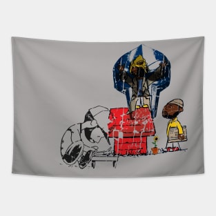 Jelly - j dilla Art Drawing (vintage Art) Tapestry