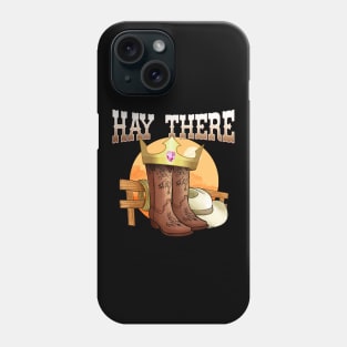 Hay There I Equestrian Pony Horse Lover Phone Case