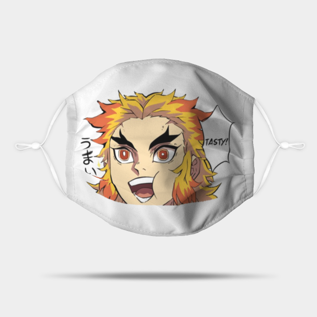 Umai Rengoku Peeker Rengoku Peeker Mask Teepublic