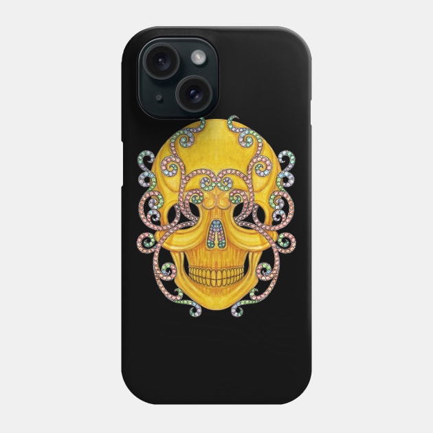 Skull Jewelry. Phone Case by Jiewsurreal