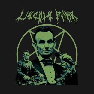 LINCOLN PARK Funny Metal Band Alternate Universe Parody T-Shirt