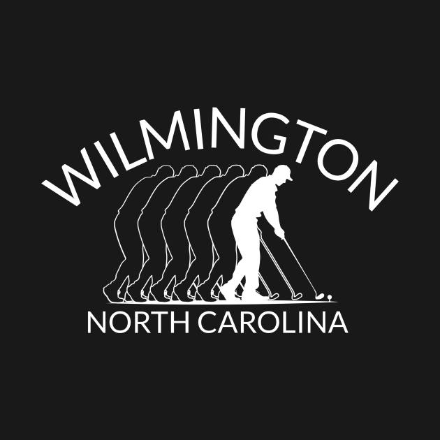 Wilmington, North Carolina Golf by Mountain Morning Graphics