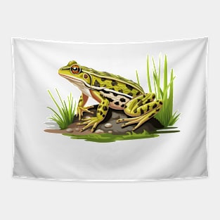 Leopard Frog Tapestry