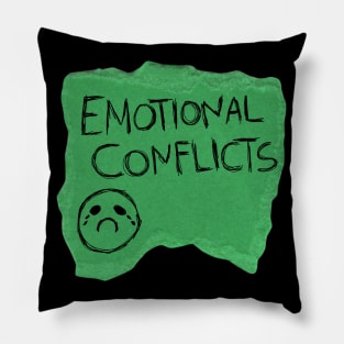 Emotional Conflicts Pillow