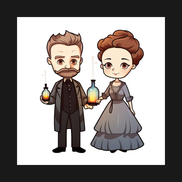 Pierre and Marie Curie by ComicsFactory