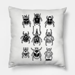 Beetles Pillow