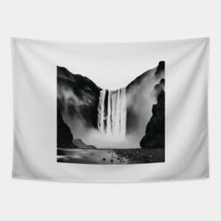 Iceland, skogafoss, waterfall Tapestry
