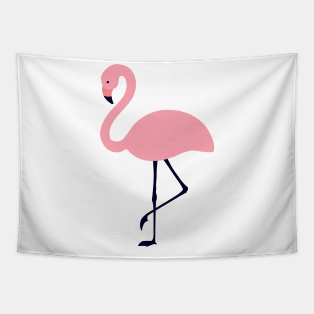 Pink Flamingo Tapestry by themadesigns