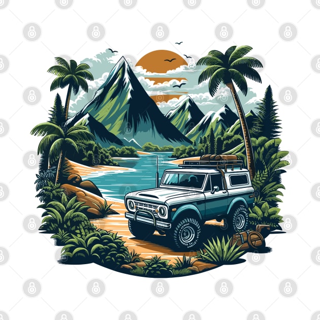 Bronco On The Mighty Jungle by pentaShop