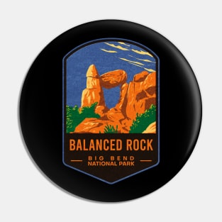 Balanced Rock Big Bend National Park Pin