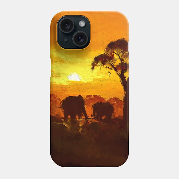 Safari Phone Case by RodsArtPortal