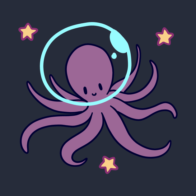 Space Octopus by saradaboru