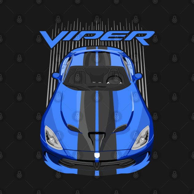 Viper SRT-blue and black by V8social