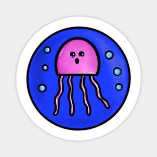 Cute Jellyfish Magnet