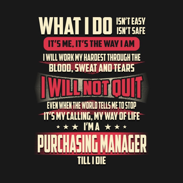 Purchasing Manager What i Do by Rento