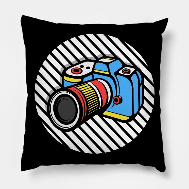 Photography Photographer Photographer Pillow by Caskara