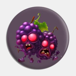 Zombie Grapes - Earl and Dale Pin