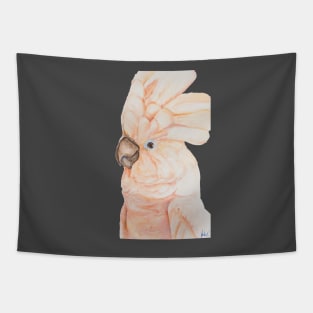 Pink Cockatoo Print Australian Animal Tropical Tapestry