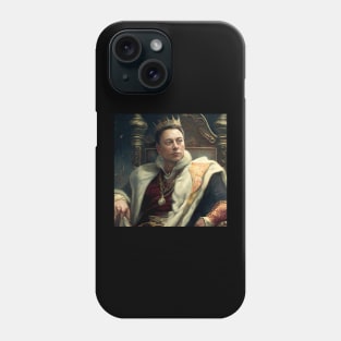musk as a king with money Phone Case