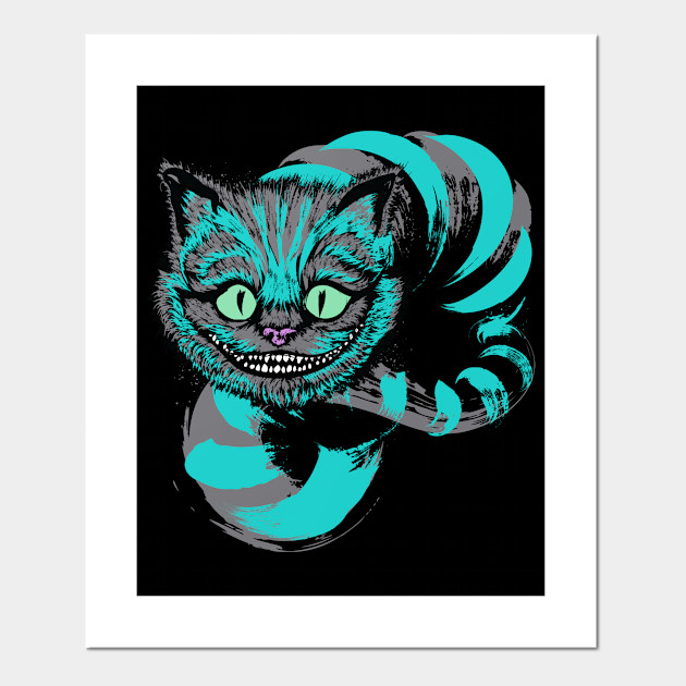 Grinning Like A Cheshire Cat Alice In Wonderland Posters And
