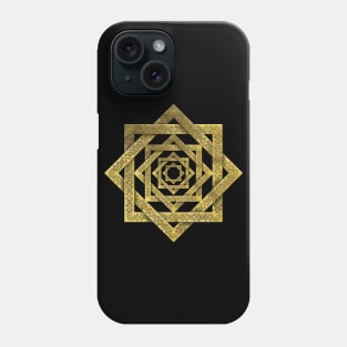 Golden Star of Lakshmi - Ashthalakshmi Phone Case