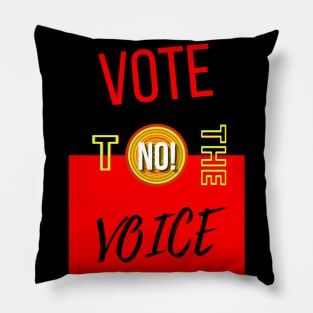 Vote No To The Voice Indigenous Voice To Parliament Pillow