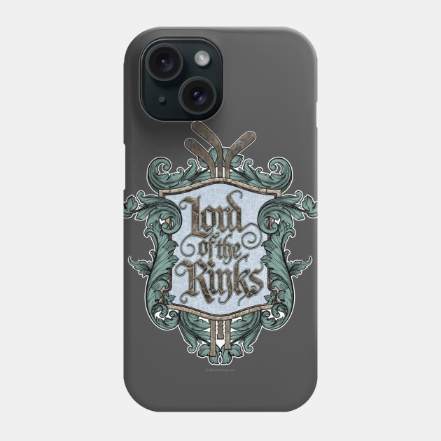 Lord Of The Rinks (Hockey) Phone Case by eBrushDesign