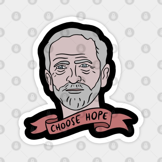 Jeremy Corbyn - Choose Hope Magnet by isstgeschichte