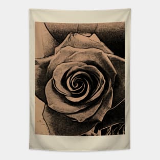 Ink Rose Tapestry