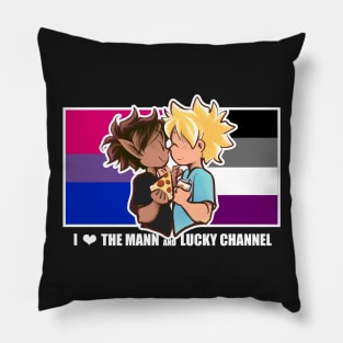 I love the Mann and Lucky Channel Pillow