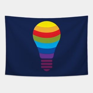 Colourful bulb Tapestry