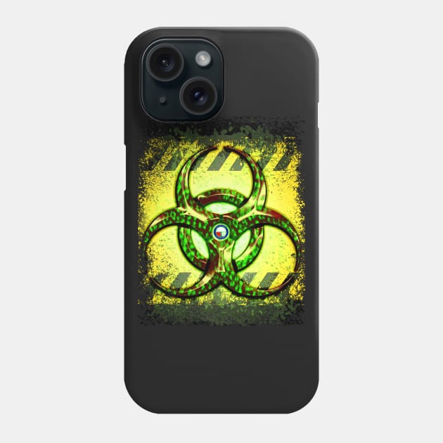 Biohazard Symbol Phone Case by asaiphoto