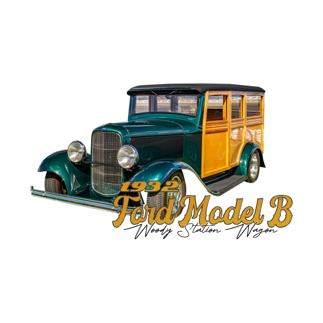 1932 Ford Model B Woody Station Wagon by Gestalt Imagery