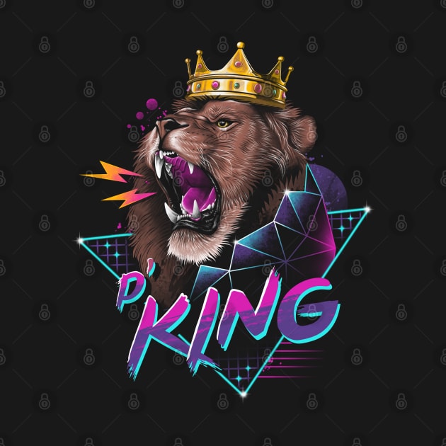 Rad King by Vincent Trinidad Art