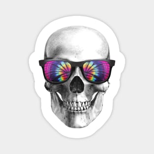 Groovy Skull Magnet