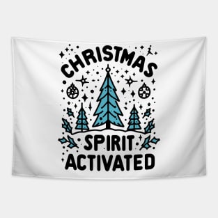Christmas Spirit Activated Tapestry