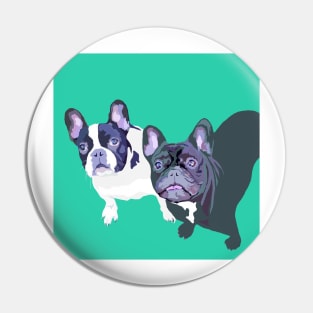 Luke&#39;s pugs Pin