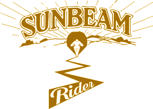 sunbeam rider Magnet