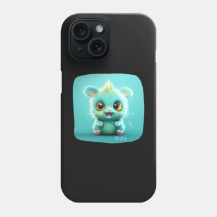 Adorable 3D Floofy Fantasy Creature - part of the #flooflife collection Phone Case